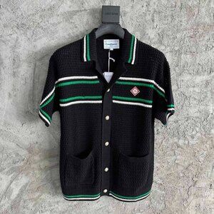 Casablanca Crochet Tennis Shirt